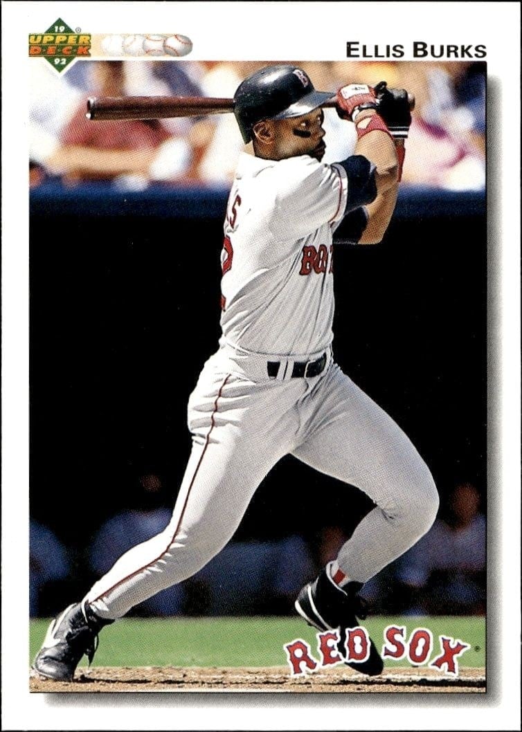 1992 Upper-Deck Low Number Ellis Burks #525 trading card