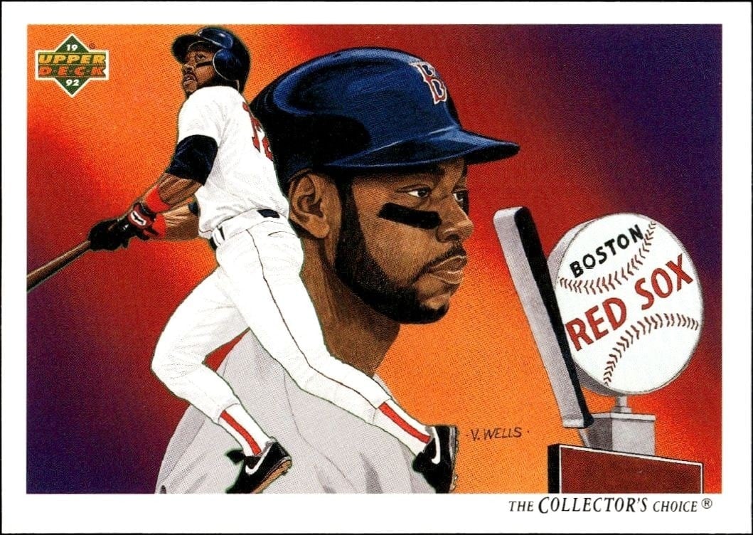 Checklist 1992 Upper Deck #94 Baseball Trading Card - Front 1992 Upper Deck Checklist #94 baseball trading card front