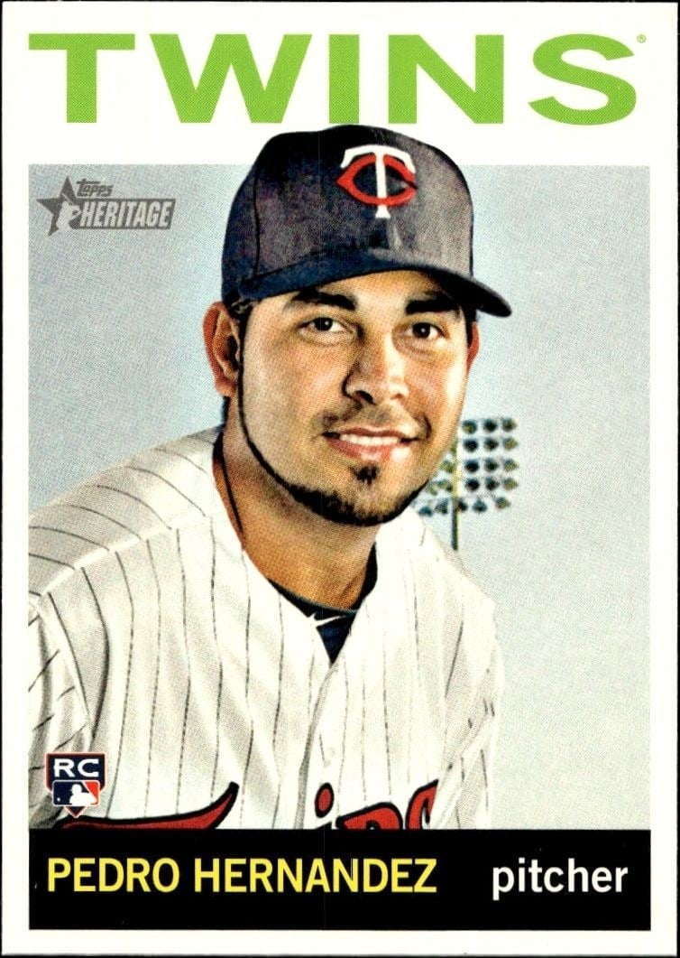 2013 Topps Heritage High Number Pedro Hernandez #H571 trading card