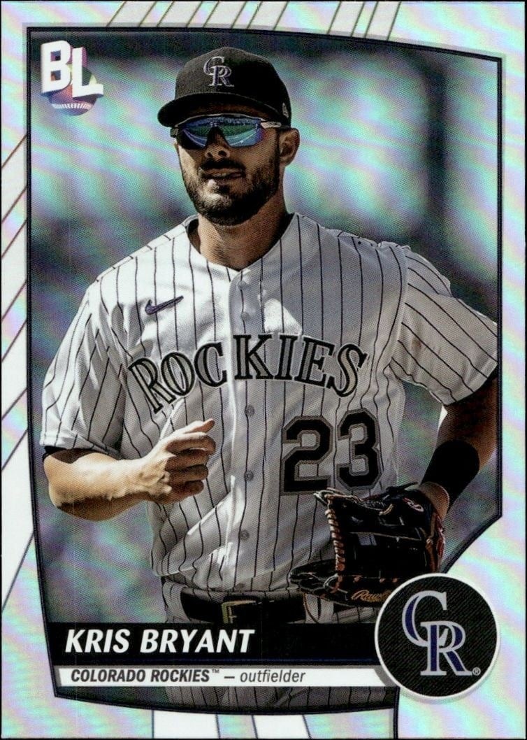 Kris Bryant 2023 Topps Big League #236 Baseball Trading Card - Front 2023 Topps Big League Kris Bryant #236 baseball trading card front