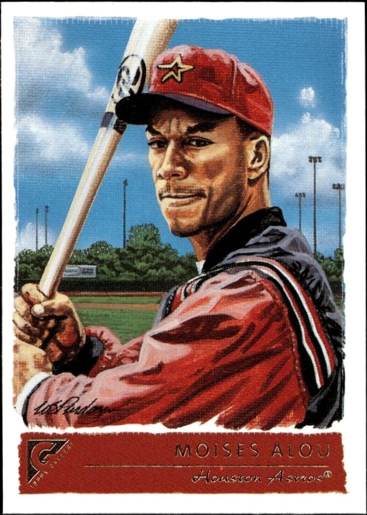 2001 Topps Gallery Moises Alou #67 trading card