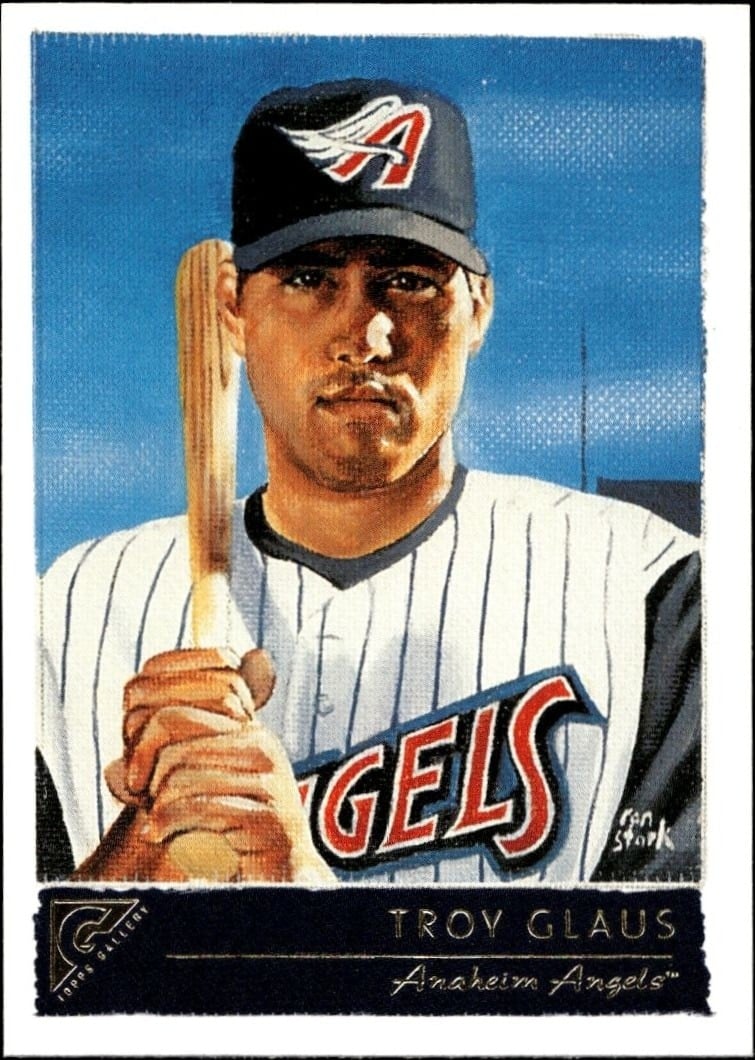 2001 Topps Gallery Troy Glaus #61 trading card