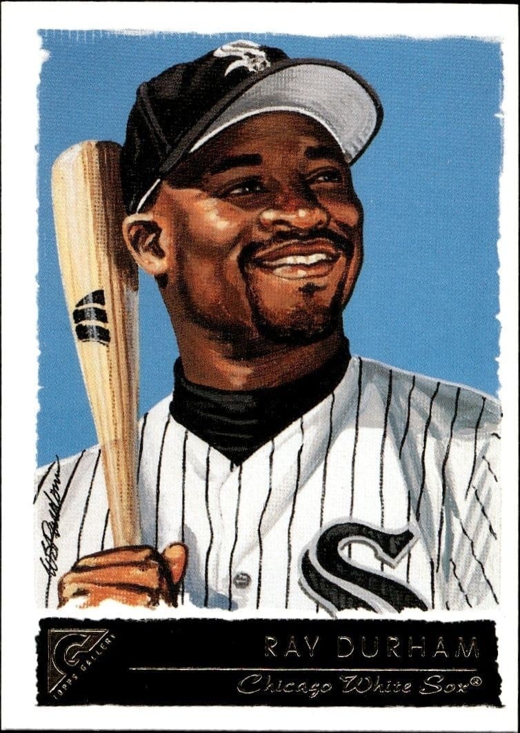 2001 Topps Gallery Ray Durham #58 trading card