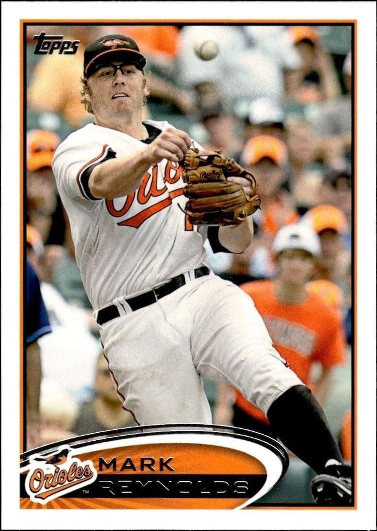 2012 Topps Series 1 Mark Reynolds #208 trading card