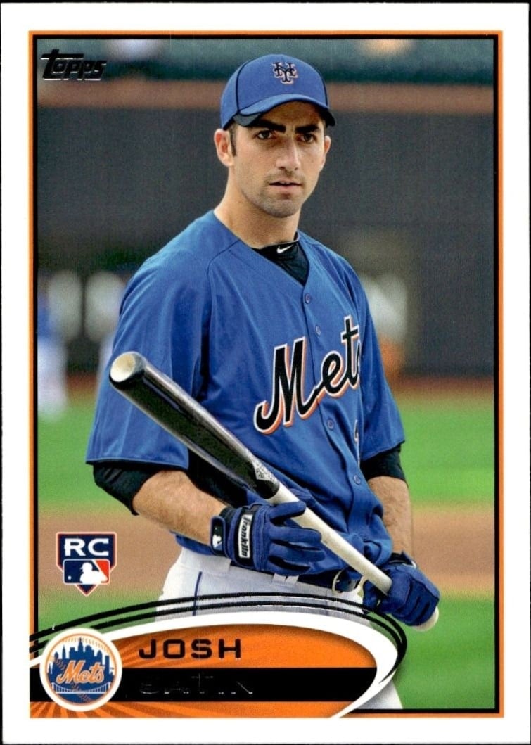 2012 Topps Series 2 Josh Satin #335 trading card