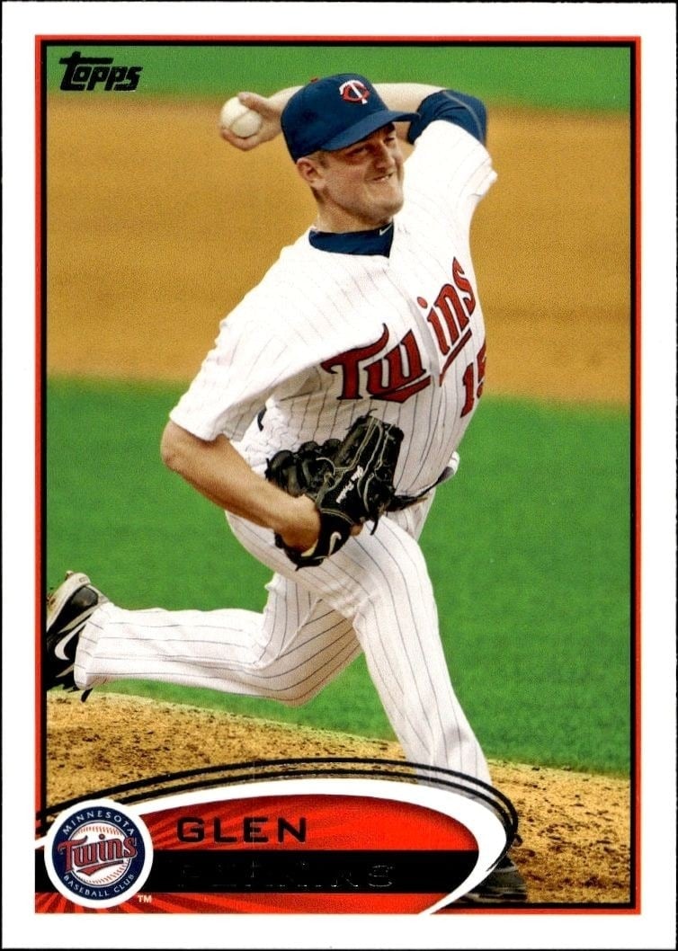 2012 Topps Series 2 Glen Perkins #337 trading card