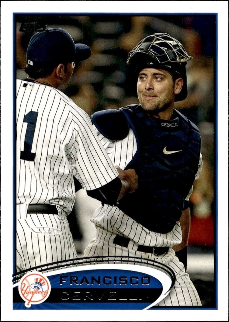 2012 Topps Series 2 Francisco Cervelli #646 trading card