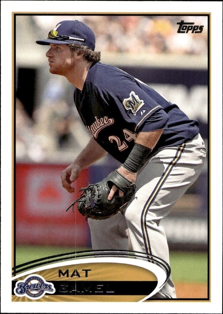 2012 Topps Series 2 Mat Gamel #472 trading card