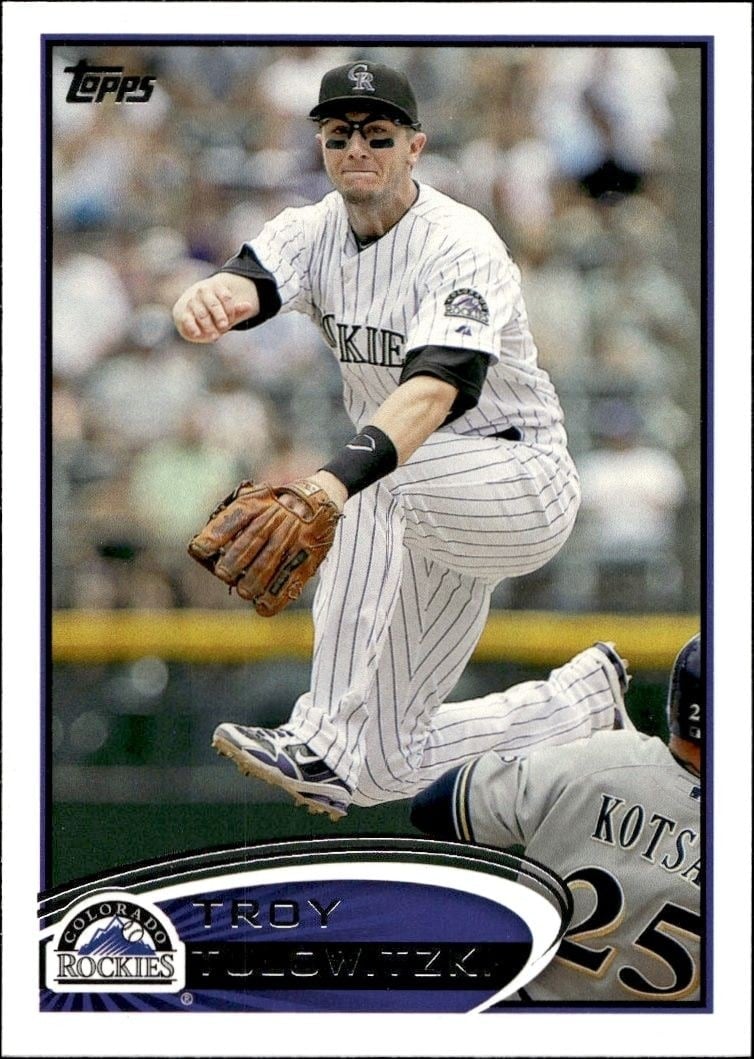 2012 Topps Series 1 Troy Tulowitzki #140 trading card