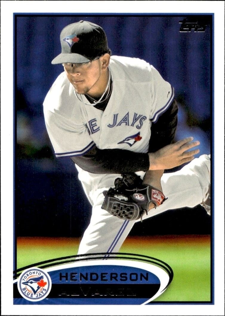 2012 Topps Series 2 Henderson Alvarez #562 trading card