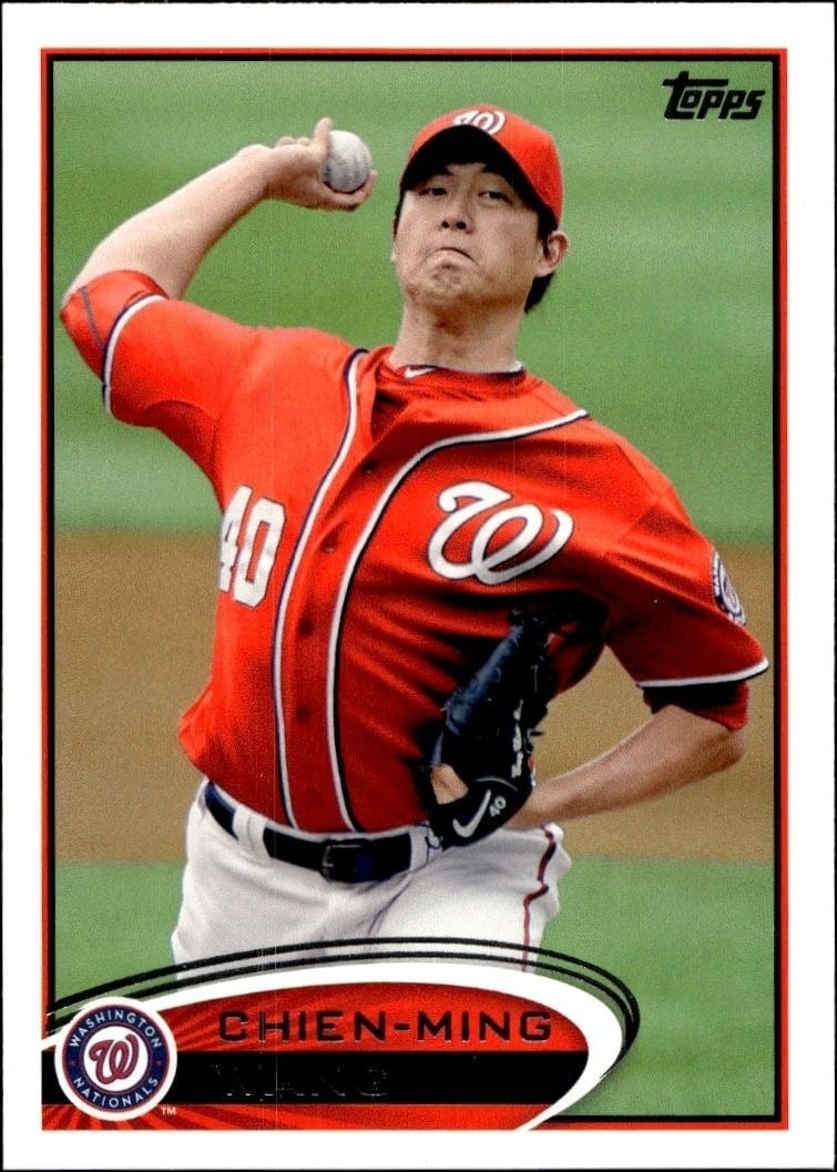 2012 Topps Series 2 Chien-Ming Wang #440 trading card