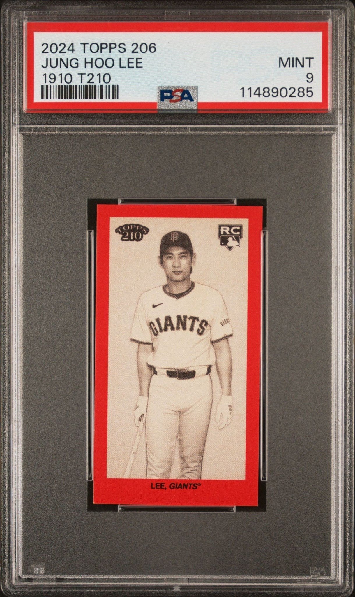 2024 Topps T206 Jung Hoo Lee trading card