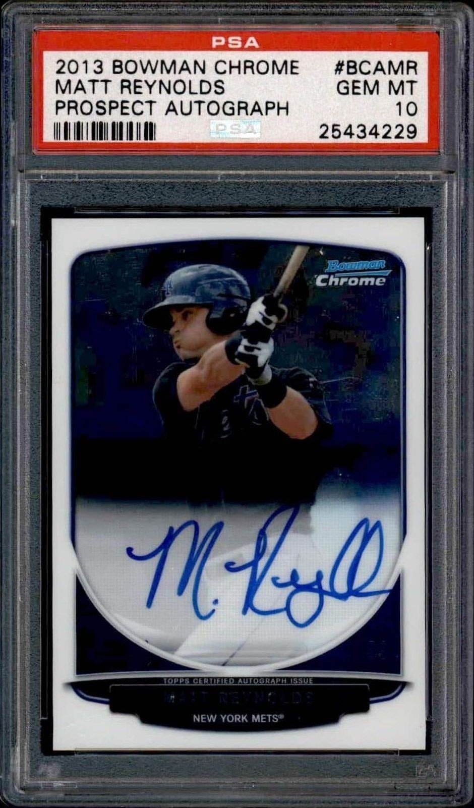 2013 Bowman Chrome Matt Reynolds #BCA-MR trading card