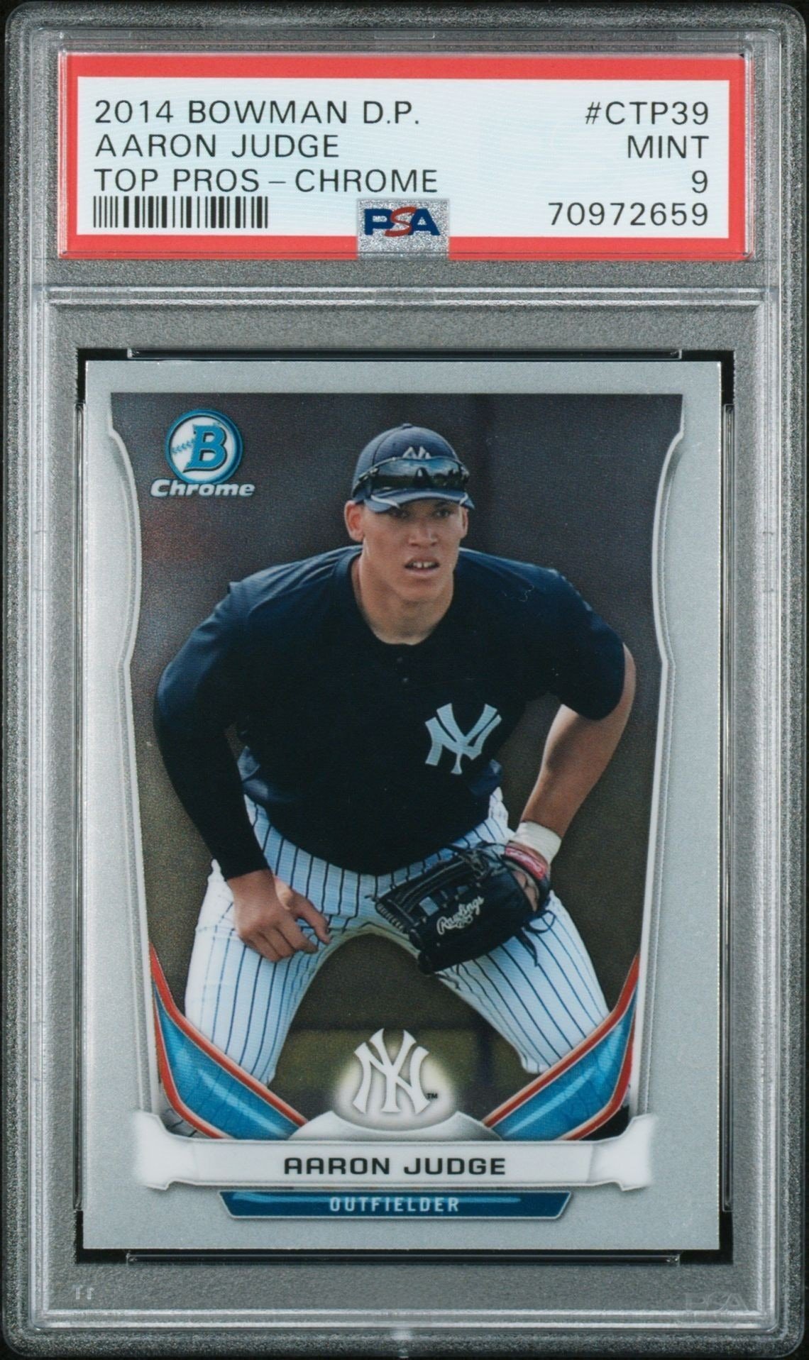 2014 Bowman Draft Picks & Top Prospects Aaron Judge #CTP-39 baseball trading card front