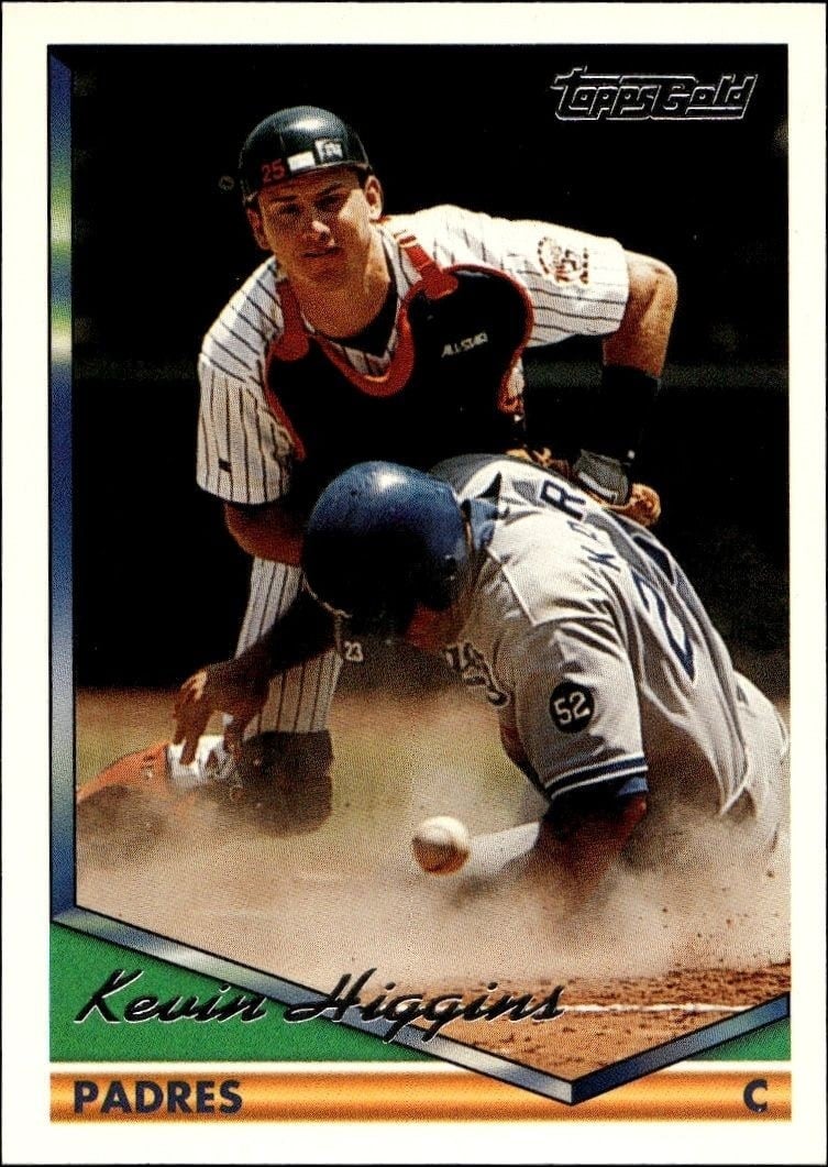 1994 Topps Kevin Higgins #279 trading card