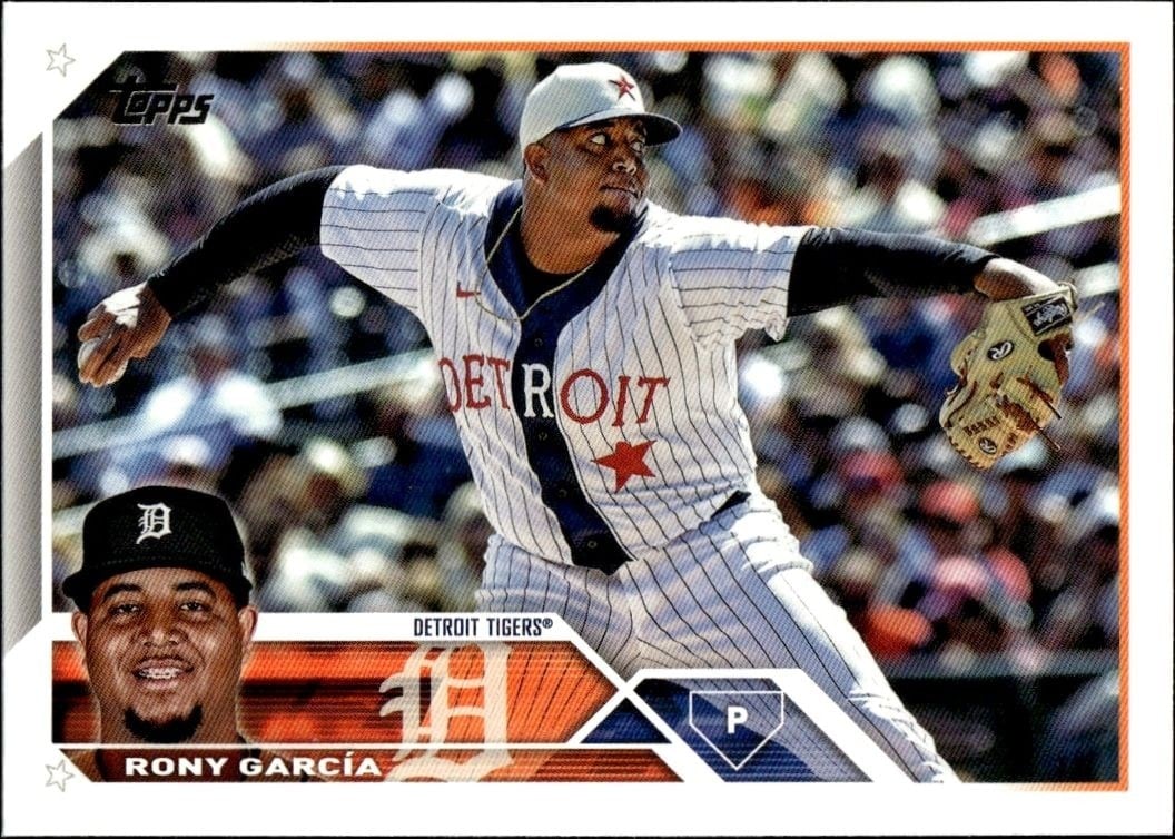 2023 Topps Series 1 Rony Garcia #231 trading card