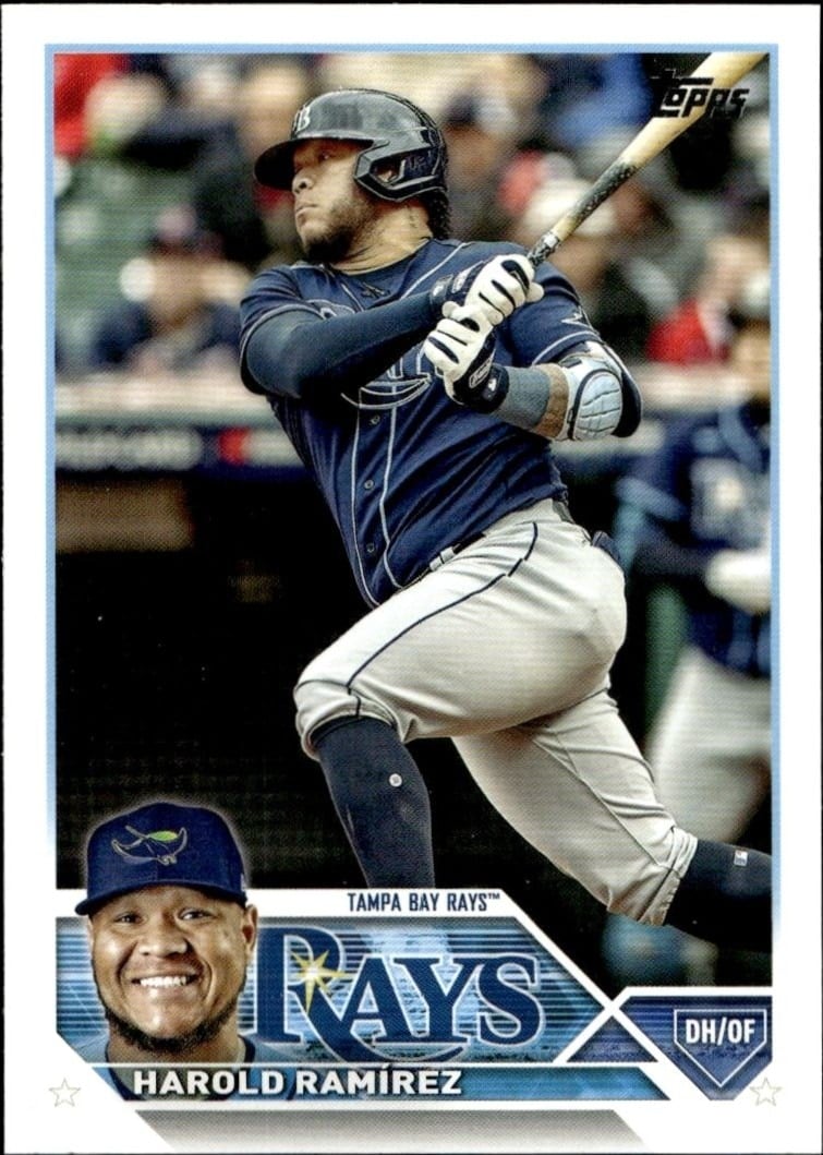 2023 Topps Series 2 Harold Ramirez #387 trading card