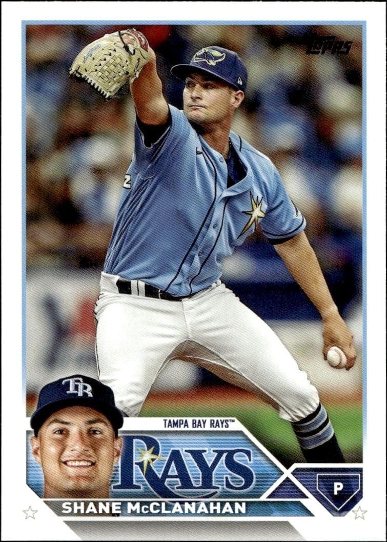 2023 Topps Shane McClanahan #236 baseball trading card front