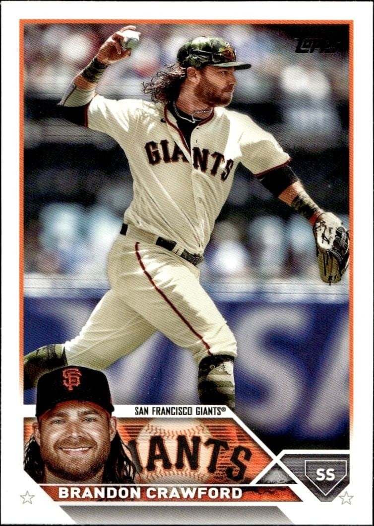 2023 Topps Series 1 Brandon Crawford #66 trading card