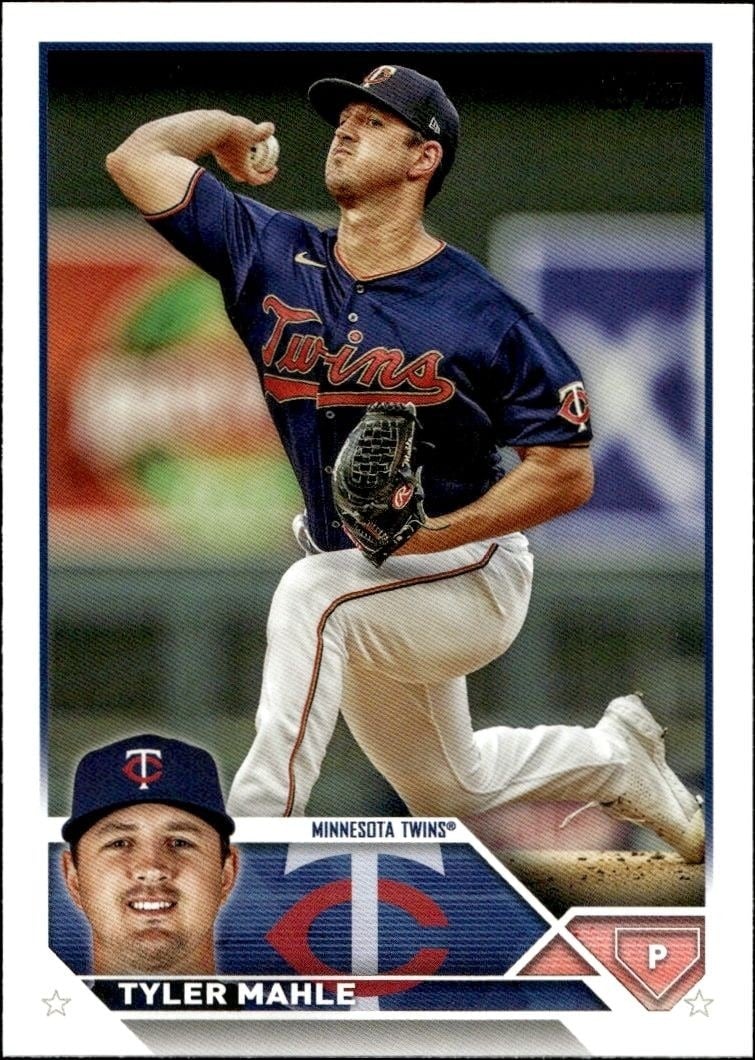 2023 Topps Series 1 Tyler Mahle #101 trading card