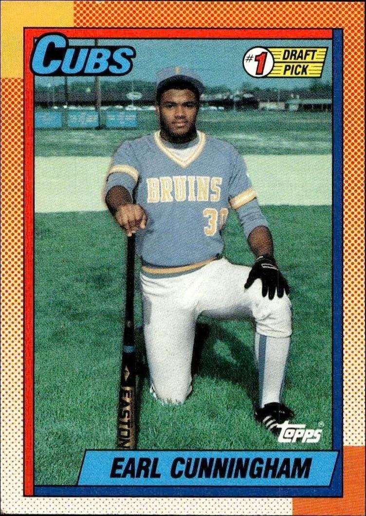 1990 Topps Earl Cunningham #134 trading card
