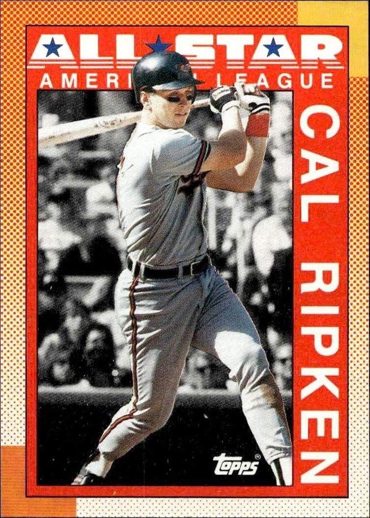 1990 Topps Cal Ripken #388 trading card