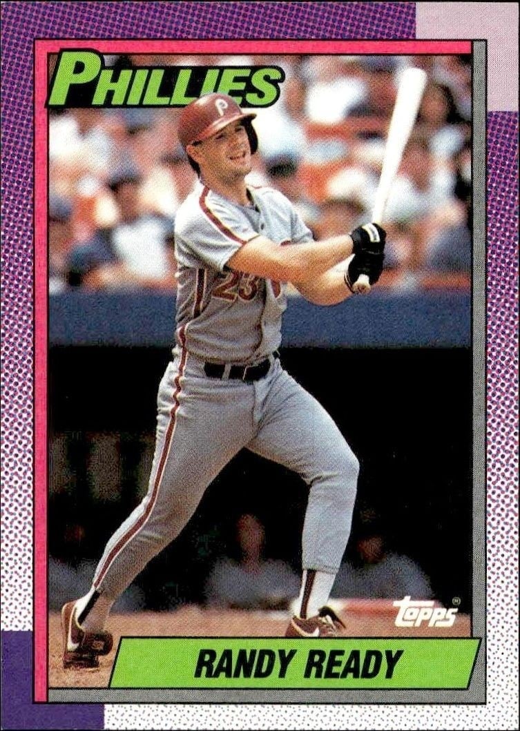 1990 Topps Randy Ready #356 trading card