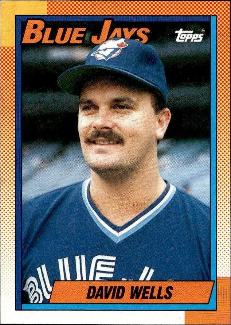 1990 Topps David Wells #229 trading card