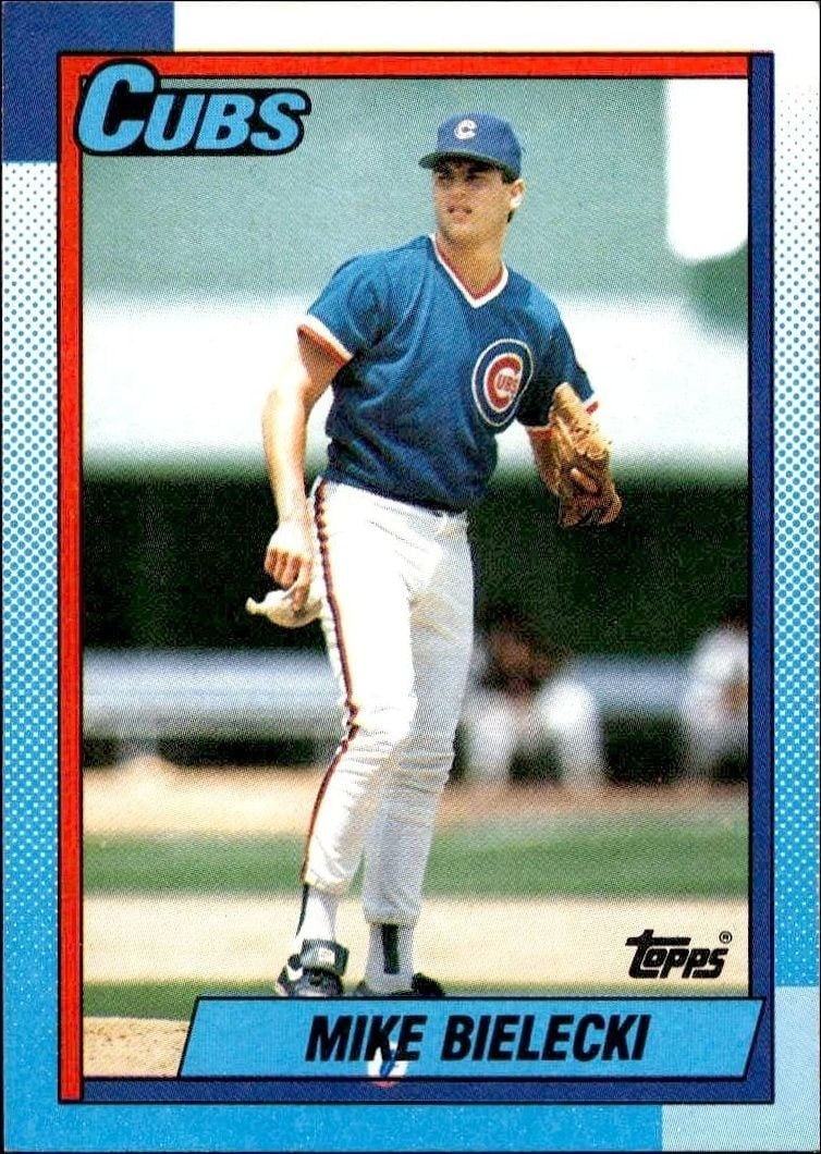 1990 Topps Mike Bielecki #114 trading card