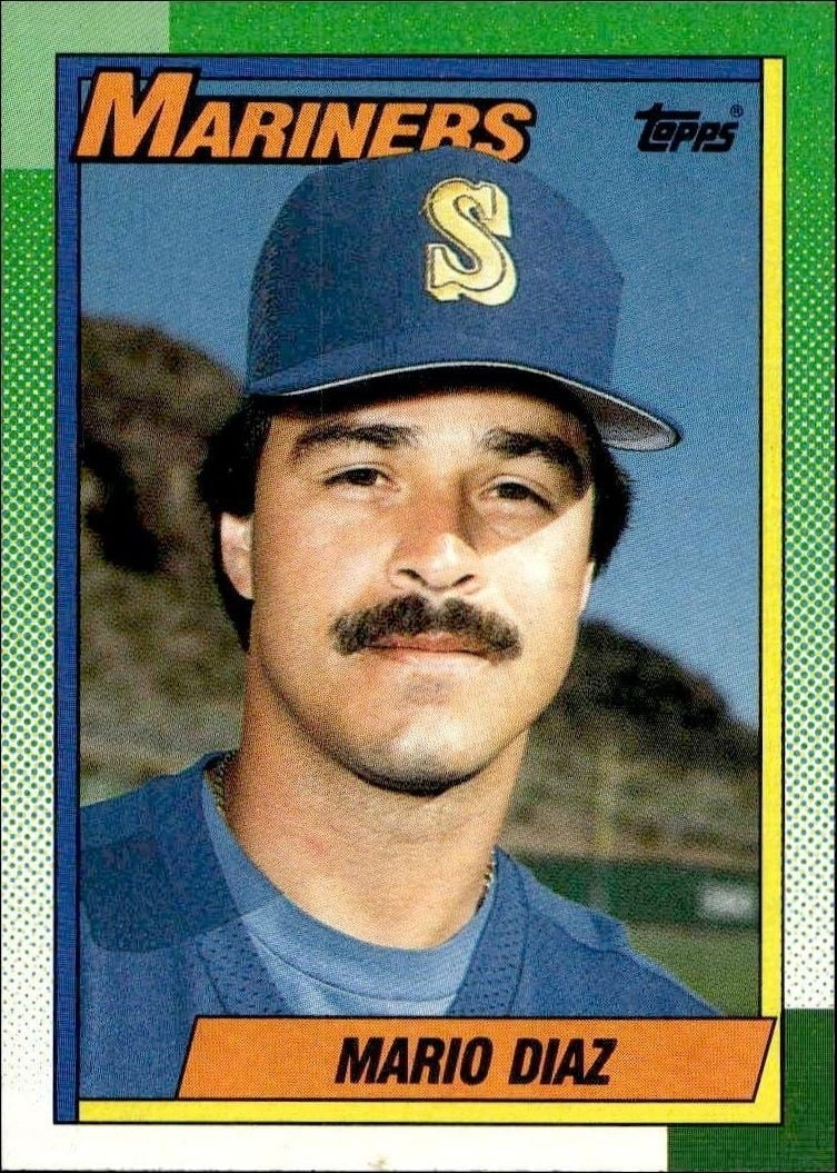 1990 Topps Mario Diaz #781 trading card