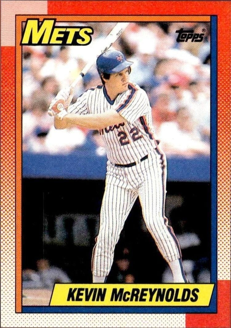 1990 Topps Kevin McReynolds #545 trading card