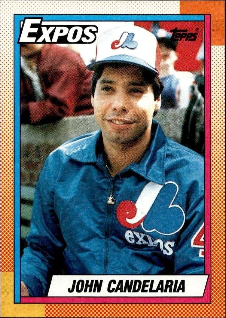 1990 Topps John Candelaria #485 trading card