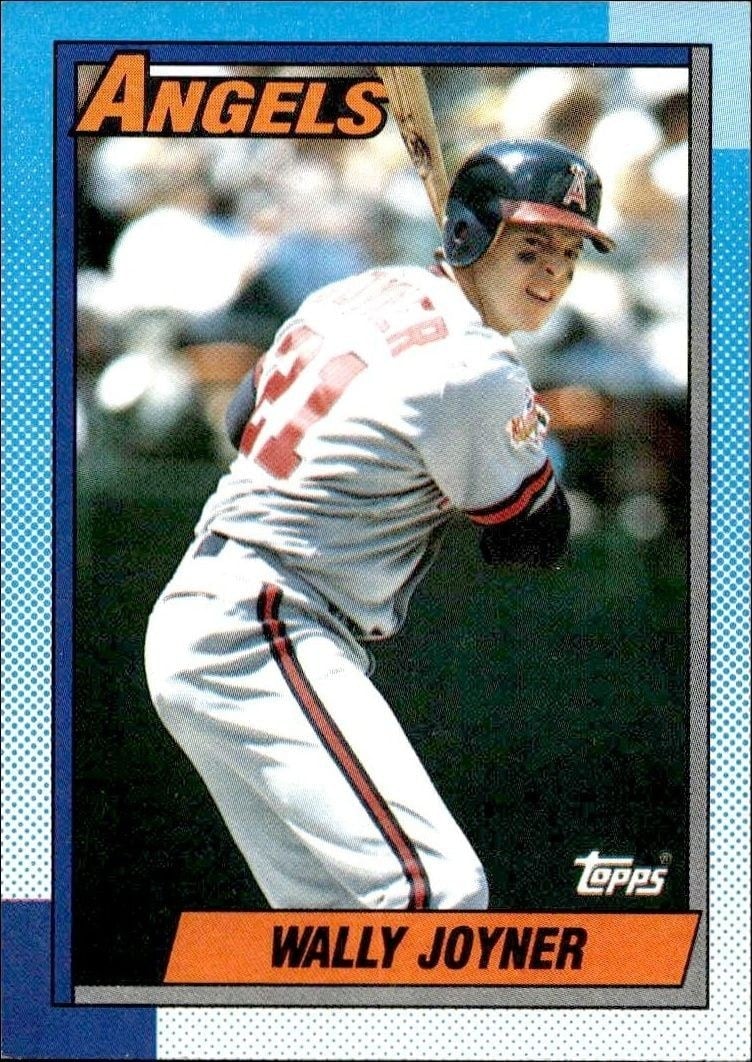 1990 Topps Wally Joyner #525 trading card