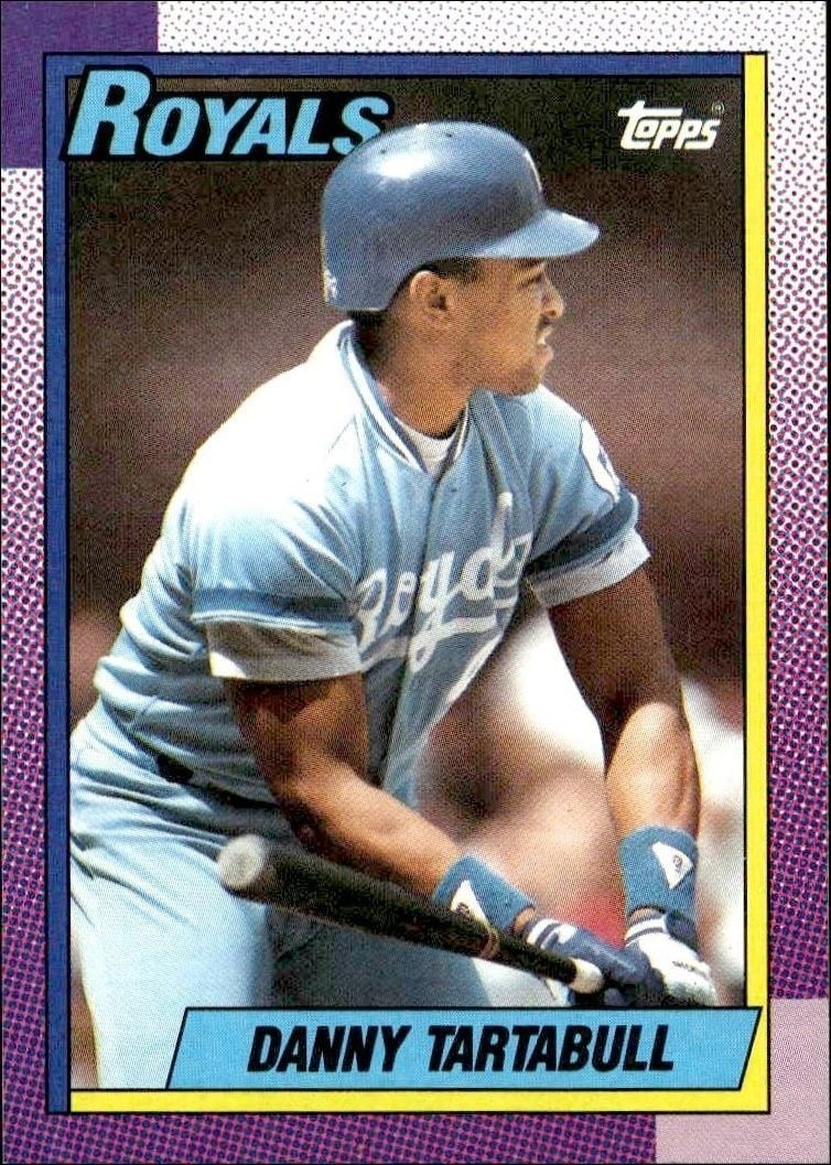 1990 Topps Danny Tartabull #540 trading card