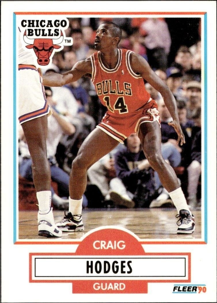1990-91 Fleer Craig Hodges #25 basketball trading card front