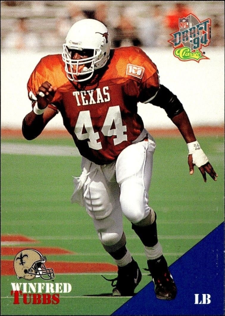 1994 Classic NFL Draft Winfred Tubbs #85 trading card