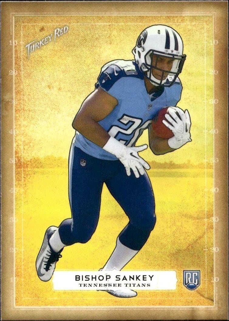 2014 Topps Turkey Red Bishop Sankey #37 trading card