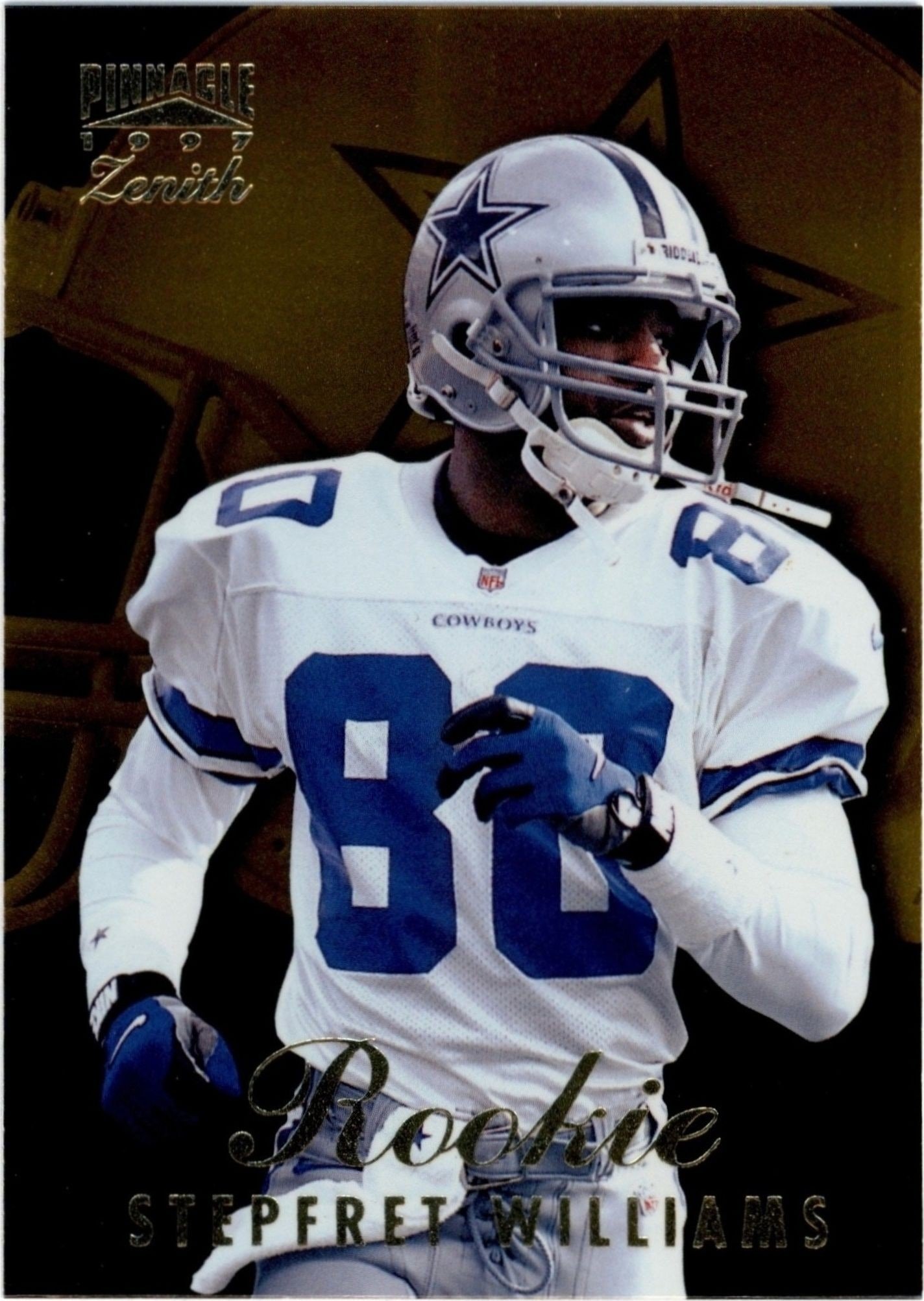 1997 Pinnacle Zenith Stepfret Williams #99 trading card