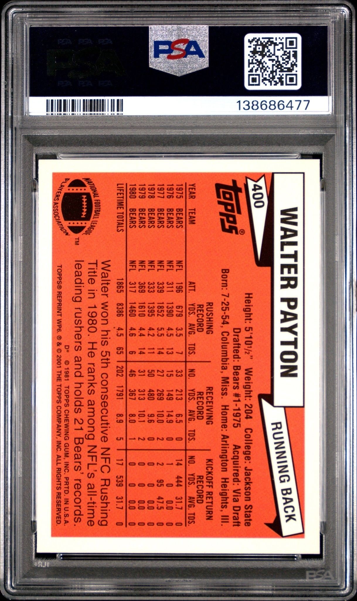 Walter Payton thumbnail 2