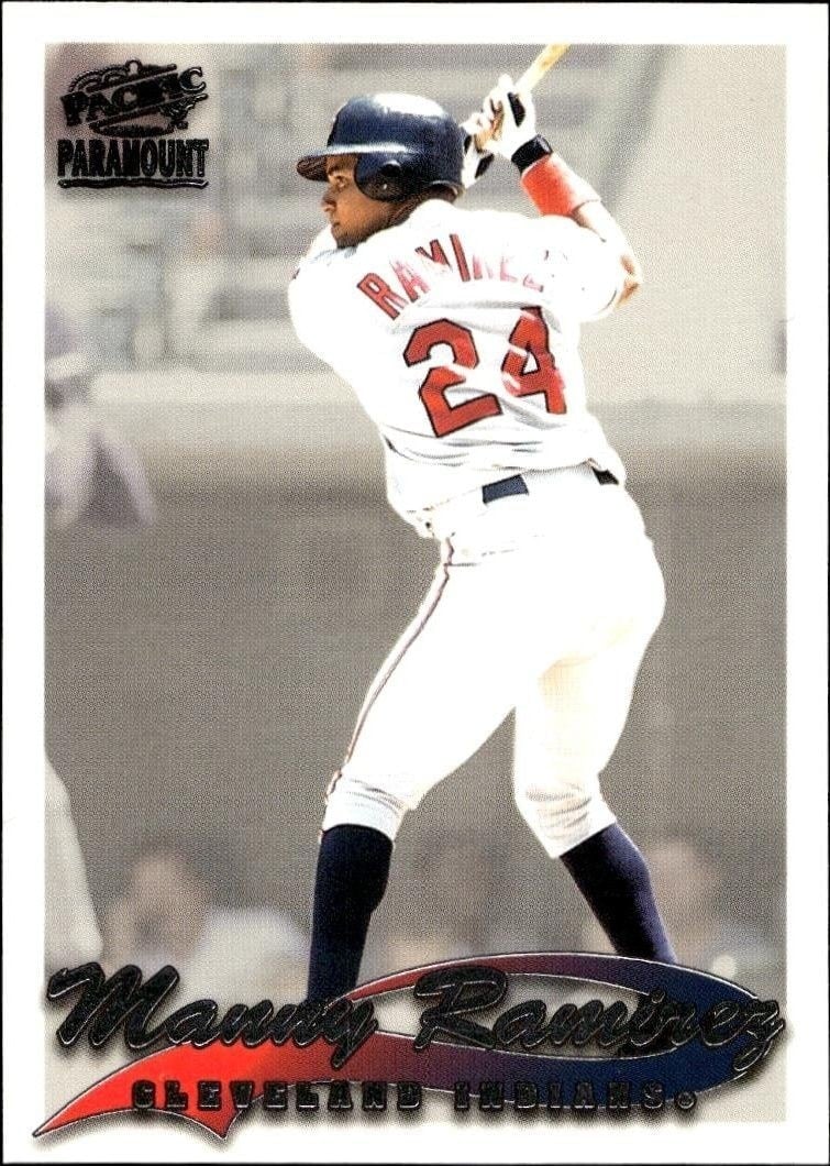 1999 Pacific Paramount Manny Ramirez #75 trading card