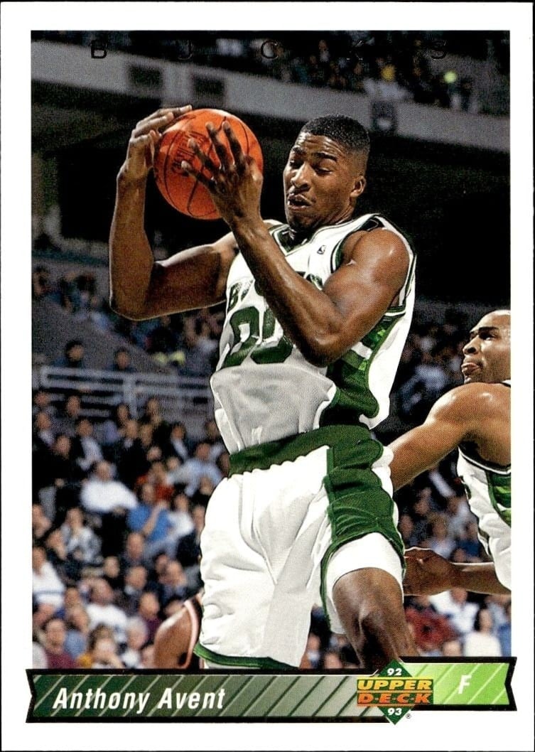 1992-93 Upper-Deck Anthony Avent #313 trading card