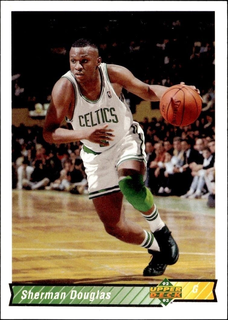 1992-93 Upper-Deck Sherman Douglas #293 trading card
