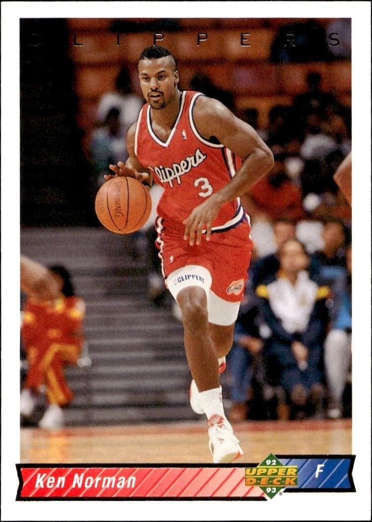 1992-93 Upper-Deck Ken Norman #295 trading card