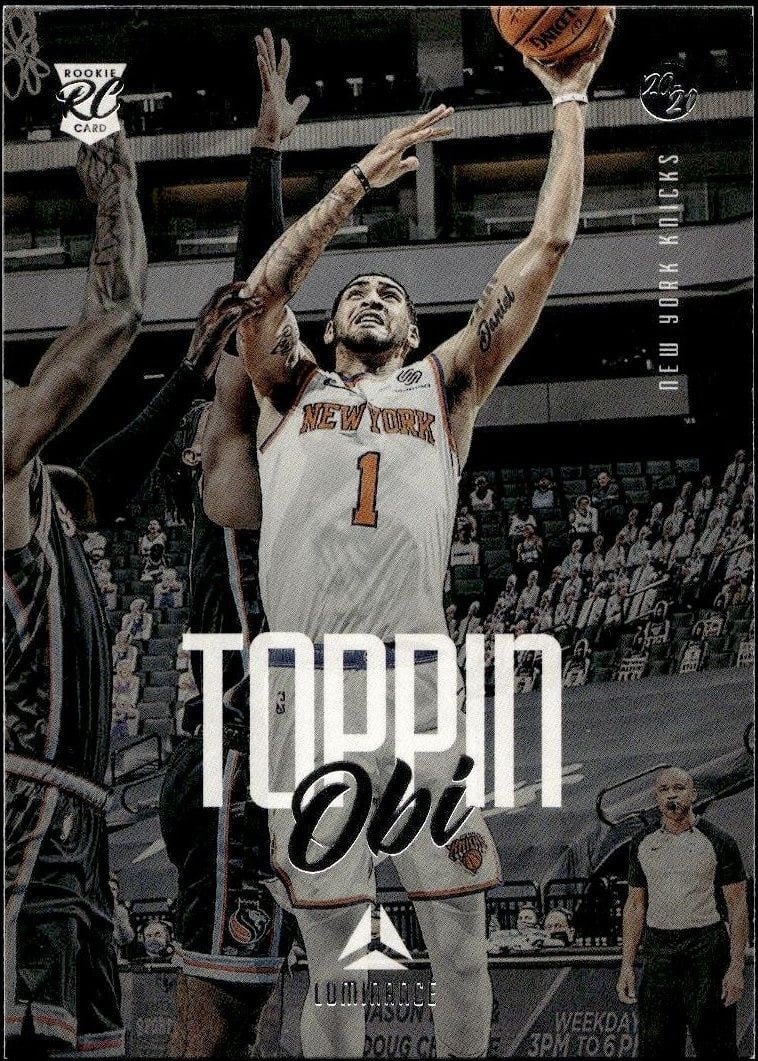 2020-21 Panini Chronicles Obi Toppin #159 trading card