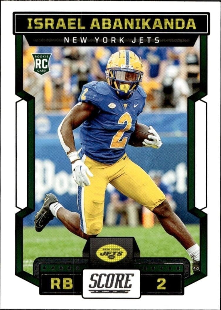 2023 Panini Score Israel Abanikanda #326 trading card