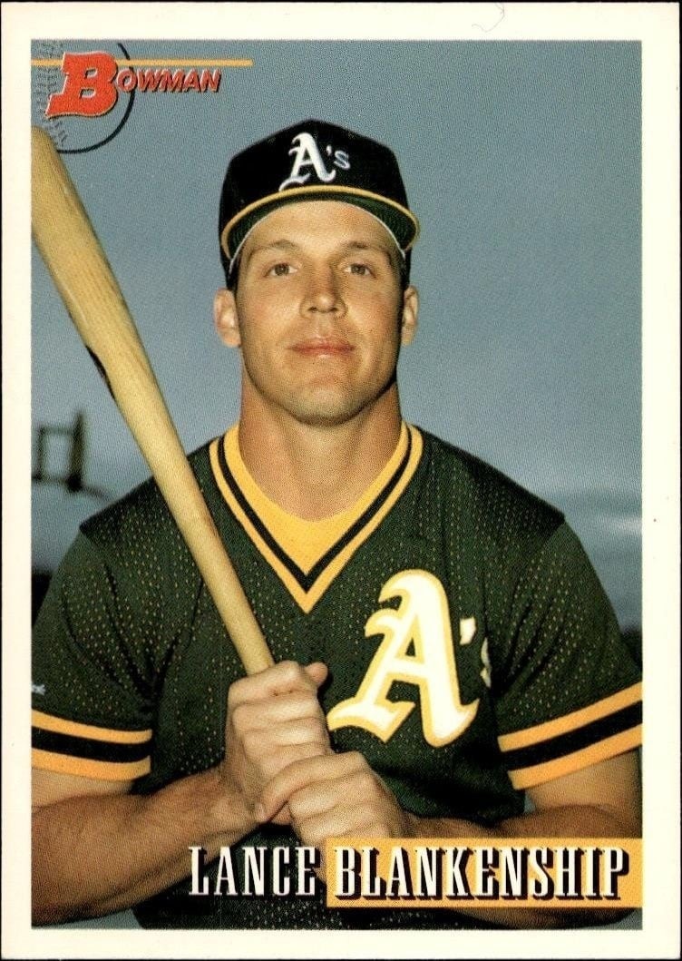 1993 Bowman Lance Blankenship #273 trading card