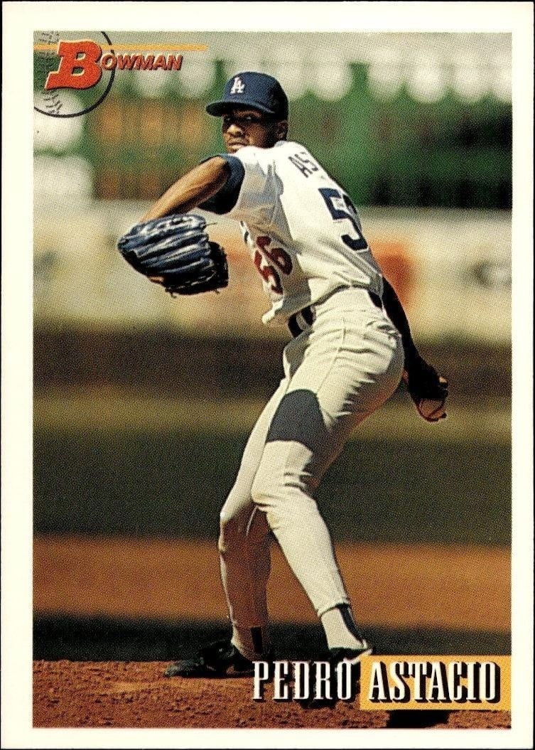1993 Bowman Pedro Astacio #238 trading card