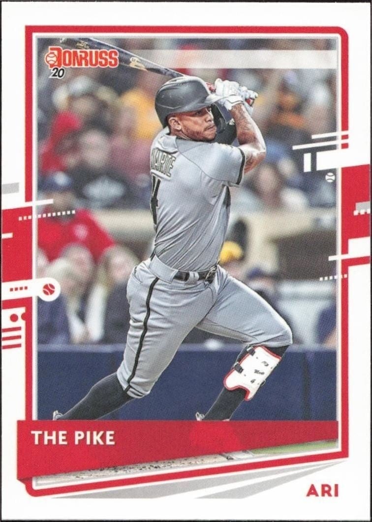 2020 Panini Donruss Ketel Marte #78 baseball trading card front
