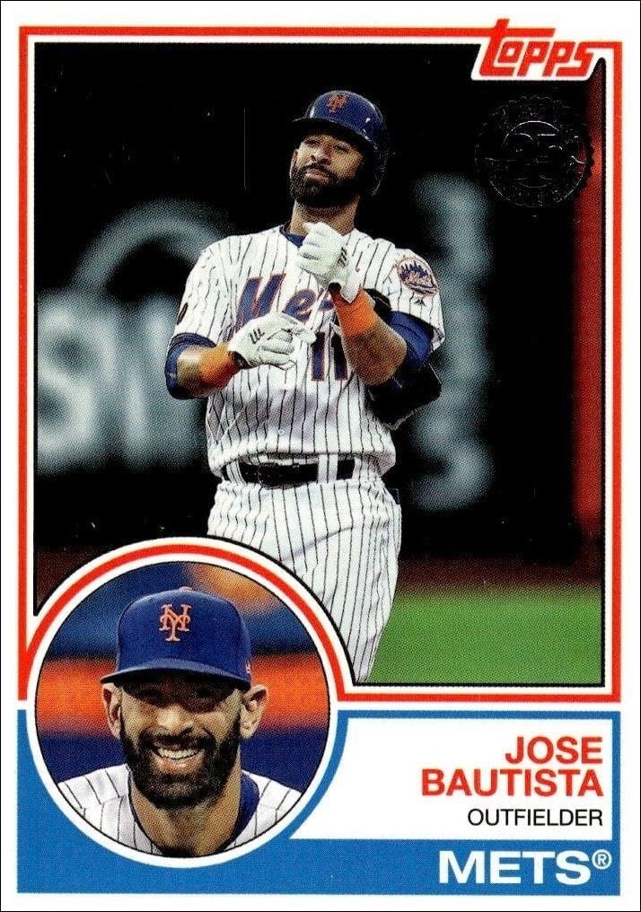 2018 Topps Update Series Jose Bautista #83-38 trading card
