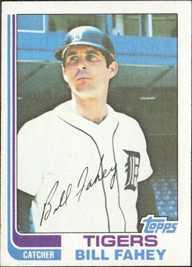 1982 Topps Bill Fahey #286 trading card